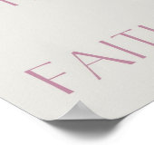 スピリッツの実ポップ・アートの/アート/イチゴ/ピンク ポスター (角)