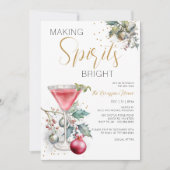 スピリッツの新年のパーティー 招待状 (正面)