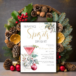 スピリッツの新年のパーティー 招待状