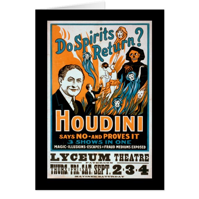 スピリッツは戻ってくる？HoudiniはNOと言う – 証明 (正面)