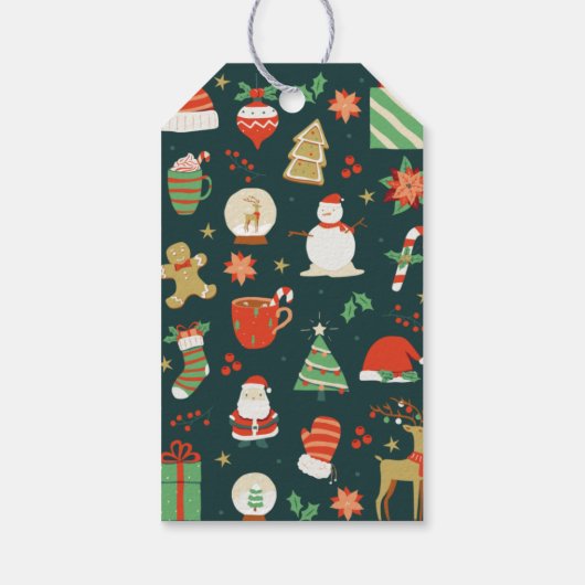 スピリッツを明るいクリスマスに作る ギフトタグ (裏面)