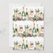 スピリッツを明るくするクリスマスカクテルパーティー 招待状 (裏面)