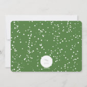 スピリッツを明るくするタイポグラフィクリスマスフォト シーズンカード (裏面)