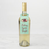 スピリッツを明るくするボトルハンガーラベル ボトルネックタグ (ボトル)