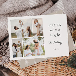 スピリッツを明るくする4 Photo Collage シーズンカード