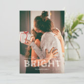 . .スピリッツを明るく輝かせるフォトカード 案内状 (スタンド正面)