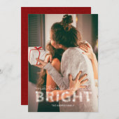 . .スピリッツを明るく輝かせるフォトカード 案内状 (正面/裏面)