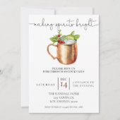 スピリッツを輝かせるクリスマスカクテルパーティー シーズンカード (正面)