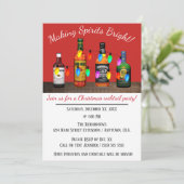 スピリッツを輝かせるクリスマスカクテルパーティー 招待状 (スタンド正面)