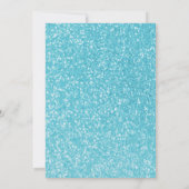 スピリッツを鮮やかな青のクリスマスフラットカードにする (裏面)