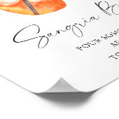 スピリッツブライダルシャワーサンギリアバー ポスター (角)