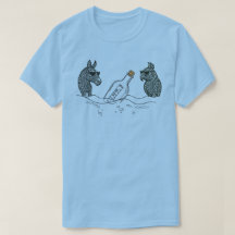 スピリッツボトルとDibs & Parrot Tシャツ
