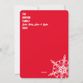 スピリッツモダンのクリスマスを明るくする シーズンカード (裏面)