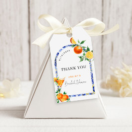 スピリッツ地中海のアーチブライダルシャワー ギフトタグ