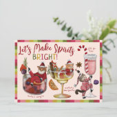 スピリッツ明るい猫クリスマスカクテルパーティー 招待状 (スタンド正面)
