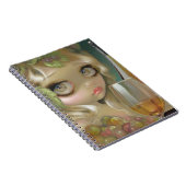 「スピリッツ・オブ・ザ・つる植物:シャルドネ」ノート ノートブック (右側)