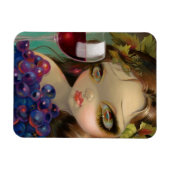 "スピリッツ・オブ・ザ・つる植物：メルロ"フレックス・マグネット マグネット (横)