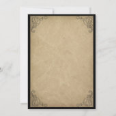 スピリッツ ハロウィンパーティー 招待状 (裏面)