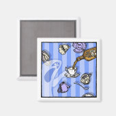 スピリッツ – ポップ・アートのゴシック悪夢シュール漫画 マグネット (正面/裏面)