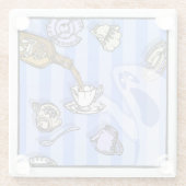 スピリッツ – ポップ・アートのゴシック悪夢シュール ガラスコースター (裏面)