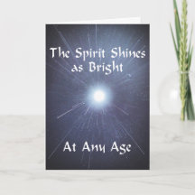 スピリットが輝前向きく老朽化誕生日