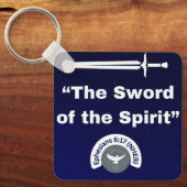 スピリットの剣 – Metal Keychain キーホルダー (正面)