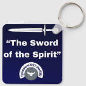 スピリットの剣 – Metal Keychain キーホルダー (裏面)