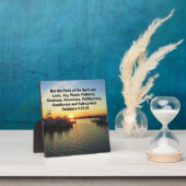 スピリットの高揚サンセットフルーツデザイン フォトプラーク (インサイチュ)