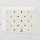 「スピリットを明るく」手書きフォトカード シーズンカード (裏面)