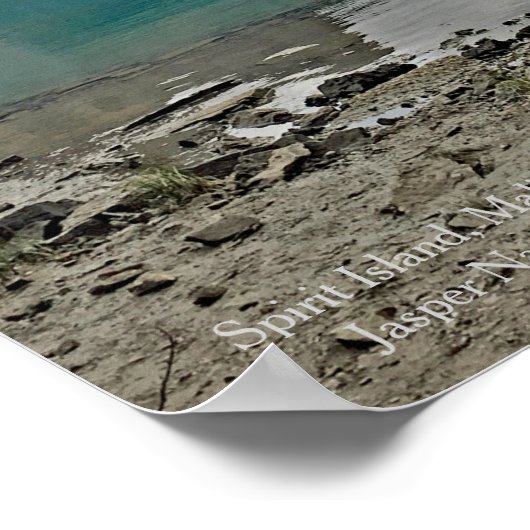 スピリットアイランドオリジナル写真アートポスター ポスター (角)