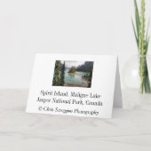 スピリットアイランドカナダ カード (裏面)