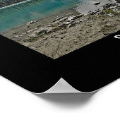 スピリットアイランドマリネ湖ランドスケープデザインポスター ポスター (角)