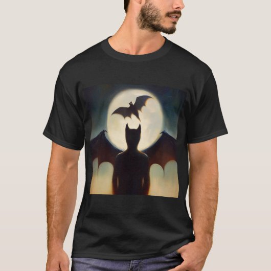 スピリットアニマルこうもり2 Tシャツ (正面)