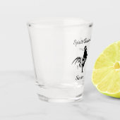 スピリットアニマルのローターシルエットショットグラス ショットグラス (左)
