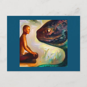 スピリットアニマルアナコンダ1 ポストカード