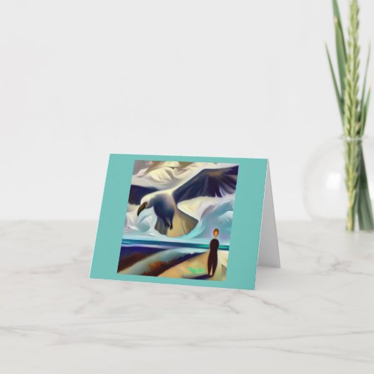 スピリットアニマルアルバトロス3 カード (正面)