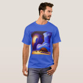 スピリットアニマルアルマジロ3 Tシャツ (正面フル)