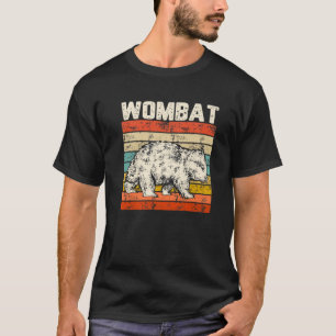 スピリットアニマルウォンバット – ヴィンテージウォンバット Tシャツ