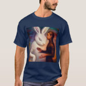 スピリットアニマルウサギ1 Tシャツ (正面)
