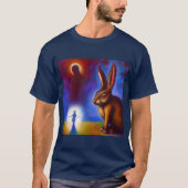 スピリットアニマルウサギ3 Tシャツ (正面)