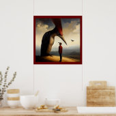 スピリットアニマルウッドペッカー1 ポスター (キッチン)