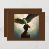 スピリットアニマルオスプレイ1 ポストカード (正面/裏面)