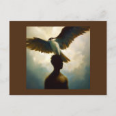 スピリットアニマルオスプレイ1 ポストカード (正面)