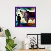 スピリットアニマルオックス3 ポスター (ホームオフィス)