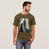 スピリットアニマルオッター1 Tシャツ (正面フル)