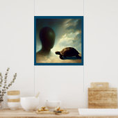 スピリットアニマルカメ1 ポスター (キッチン)