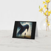 スピリットアニマルカラス1 カード (黄色い花)