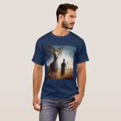 スピリットアニマルガゼル2 Tシャツ (正面フル)