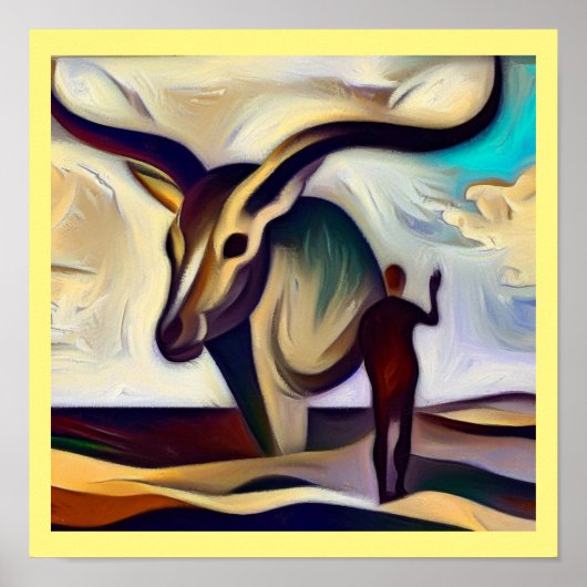 スピリットアニマルガゼル3 ポスター (正面)