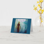 スピリットアニマルクラゲ2 カード (黄色い花)